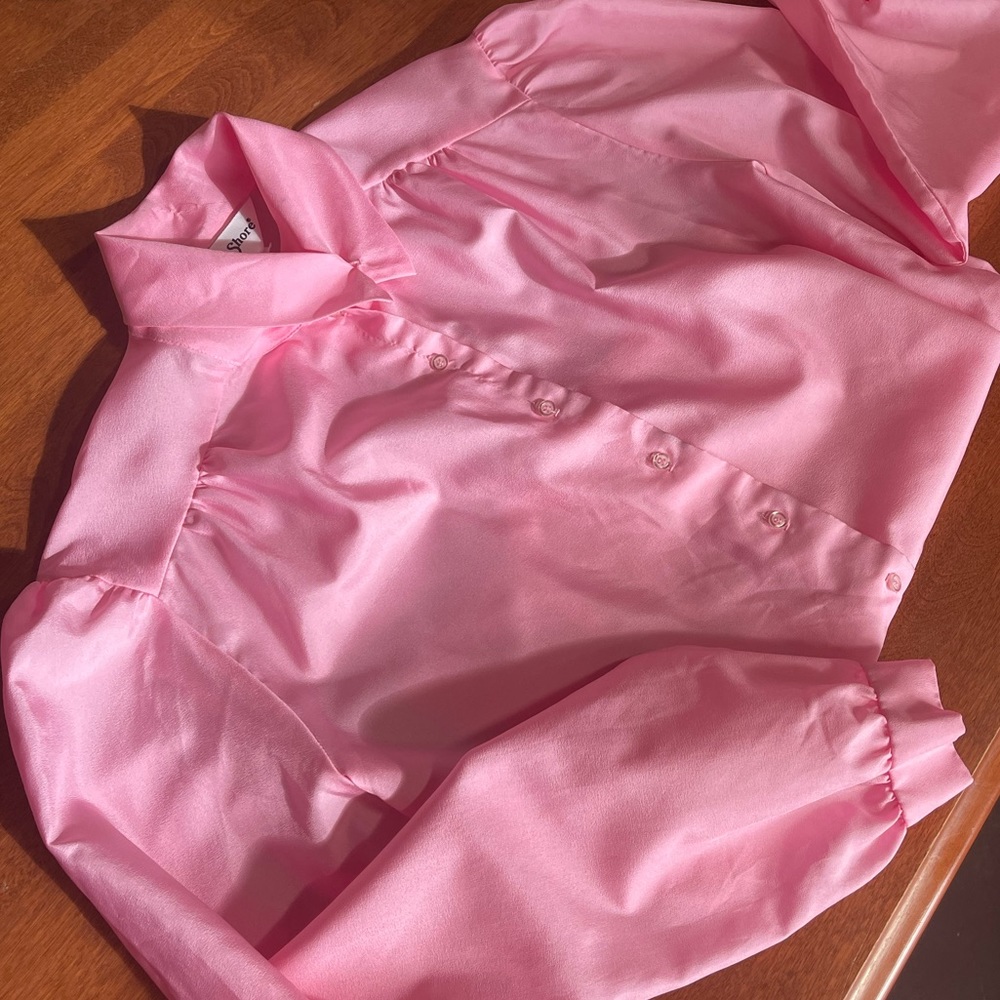 Vintage Ship N Shore Pink Blouse